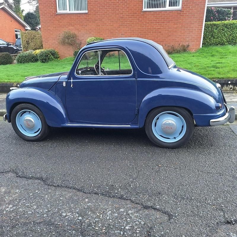 Used Fiat 500C 1955 Blue Cabriolet