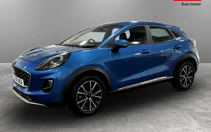 Used Ford Puma Titanium 125 HP (91 kW) 2022 Blue SUV