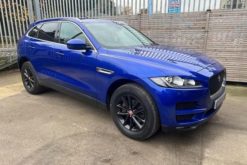 Blue Used 2019 Jaguar F-Pace Prestige SUV | £13,995 (Fair price) - Image 1/1