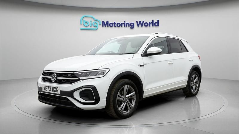 Used VW T-Roc R-line 150 HP (110 kW) 2024 White SUV