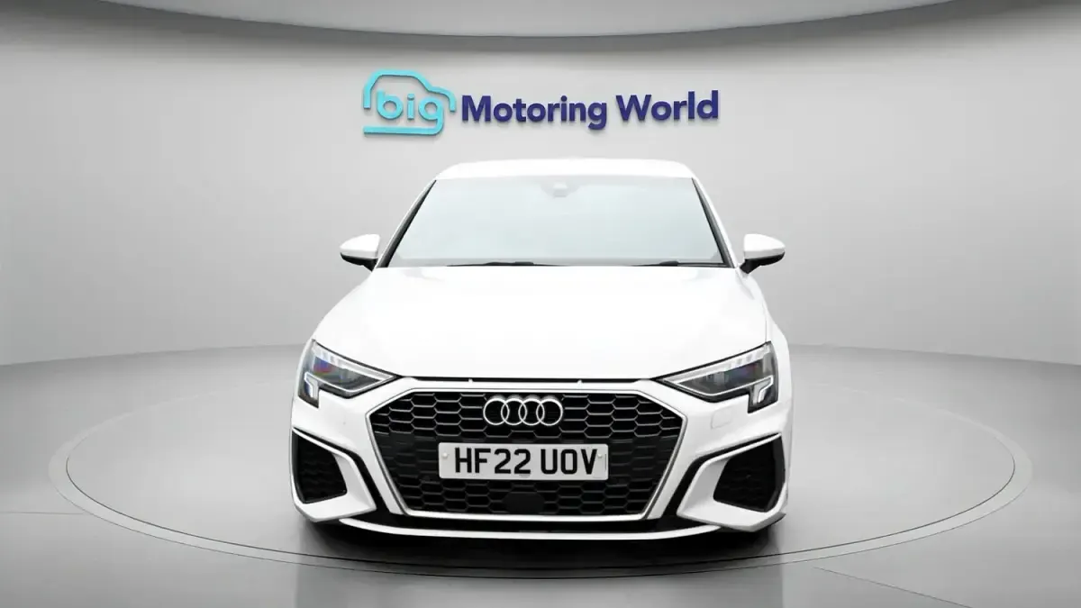 Used Audi A3 Sportback S-Line 2022 White Hatchback