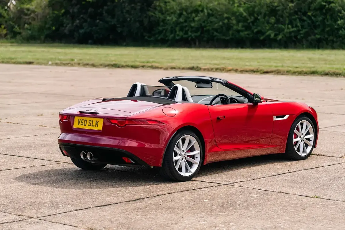 Used Jaguar F-Type S 2013 Red Cabriolet