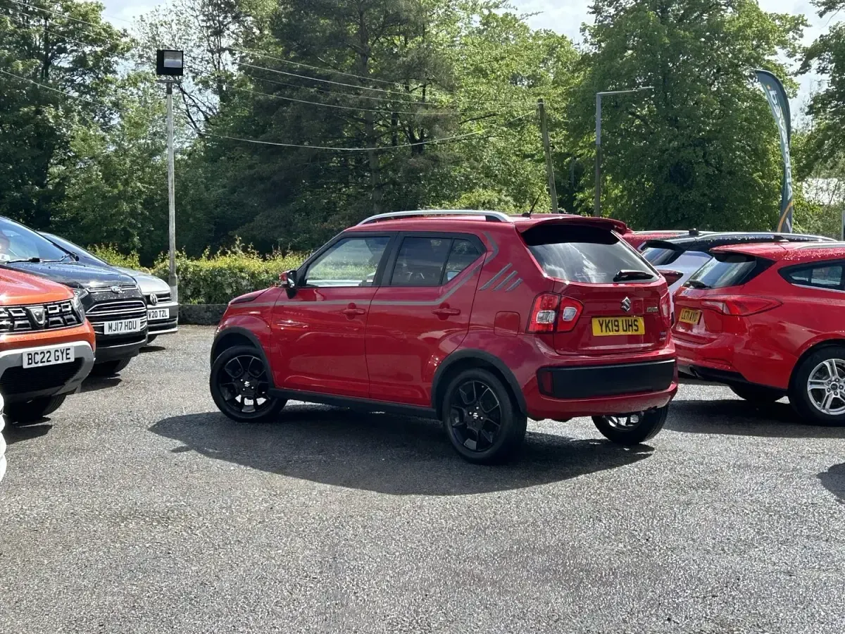 Used Suzuki Ignis SZ5 90 HP (66 kW) 2019 Red SUV