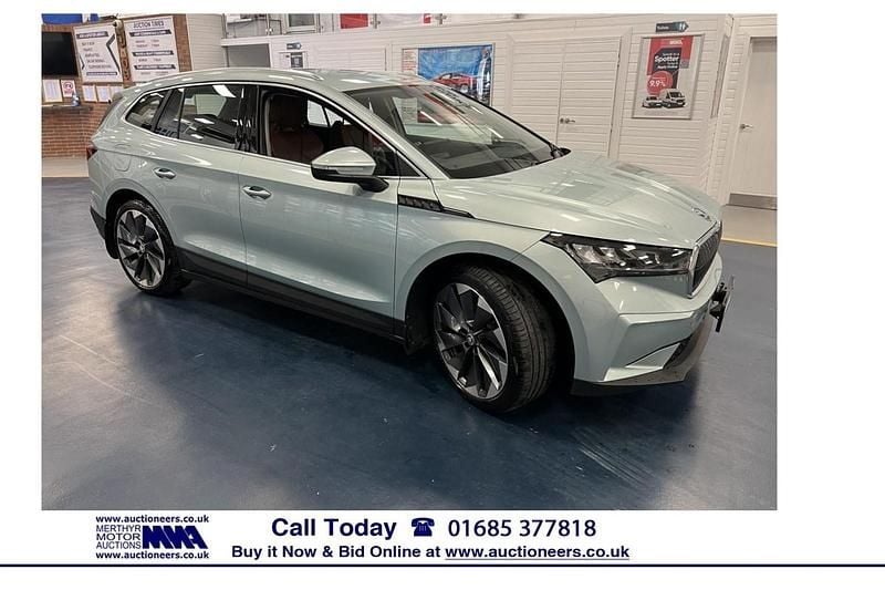 Used Skoda Enyaq iV ecoSuite 131 kW (179 HP) 2022 Silver SUV