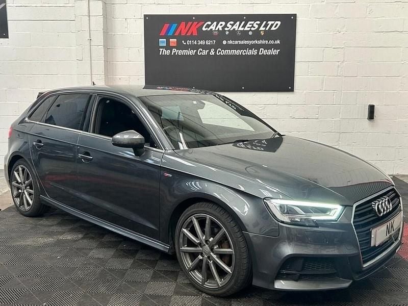 Used Audi A3 S-Line 184 HP (135 kW) 2016 Grey Hatchback