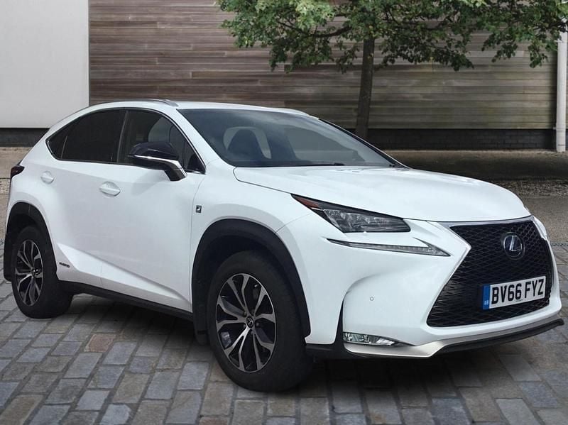 White Used 2016 Lexus NX300h Sport Line SUV | £15,890 (Expensive) - Image 1/4