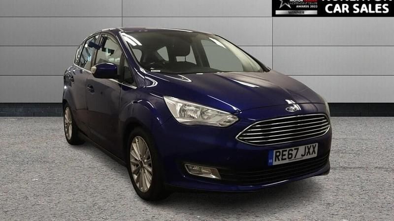 Blue Used 2017 Ford C-MAX Titanium MPV | £6,300 (Fair price) - Image 1/4