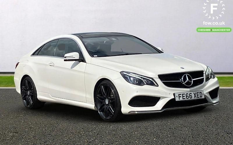 White Used 2016 Mercedes E350 Active Coupe | £13,999 (Fair price) - Image 1/4