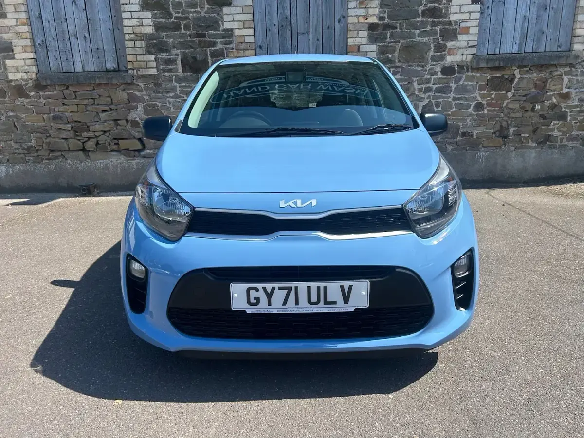 Used Kia Picanto 66 HP (48 kW) 2022 Blue Hatchback