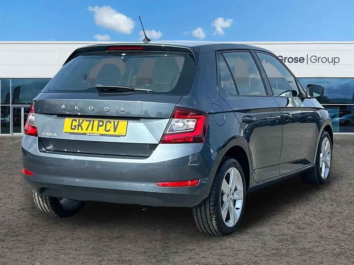 Used Skoda Fabia SE L 94 HP (69 kW) 2021 Grey Hatchback