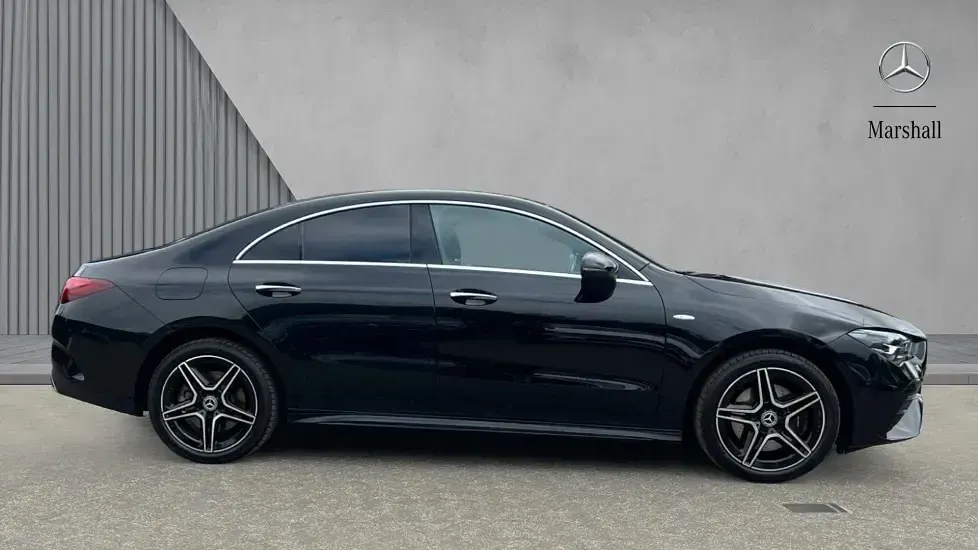 Used Mercedes CLA250 Executive 218 HP (160 kW) 2025 Cosmos black metallic Coupe