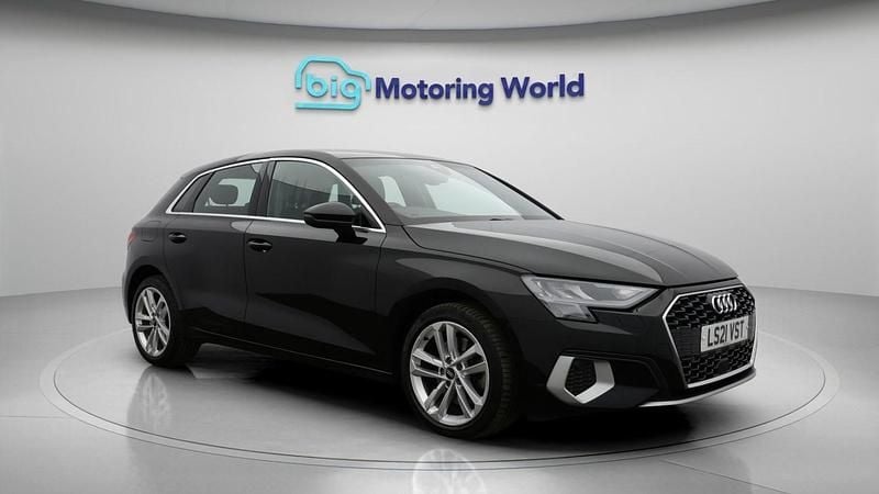 Used Audi A3 Sportback Sport 110 HP (80 kW) 2021 Black Hatchback