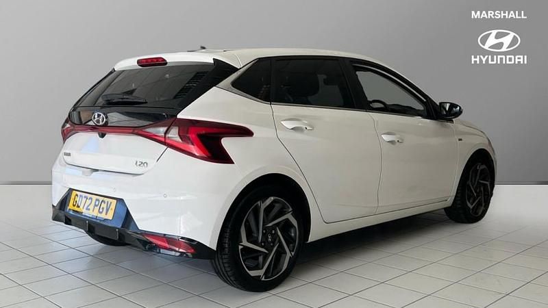 Used Hyundai i20 Premium 100 HP (73 kW) 2023 White Hatchback