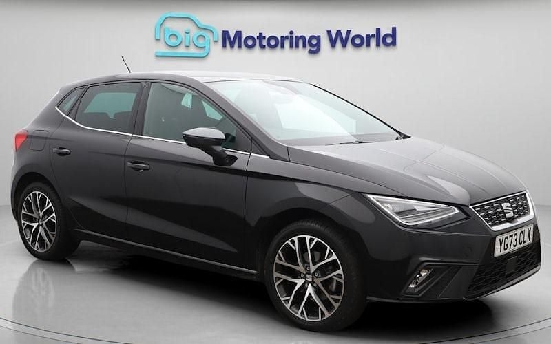 Used Seat Ibiza XCELLENCE 110 HP (80 kW) 2023 Black Hatchback