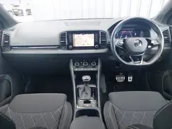 Used Skoda Karoq SportLine 150 HP (110 kW) 2024 White SUV