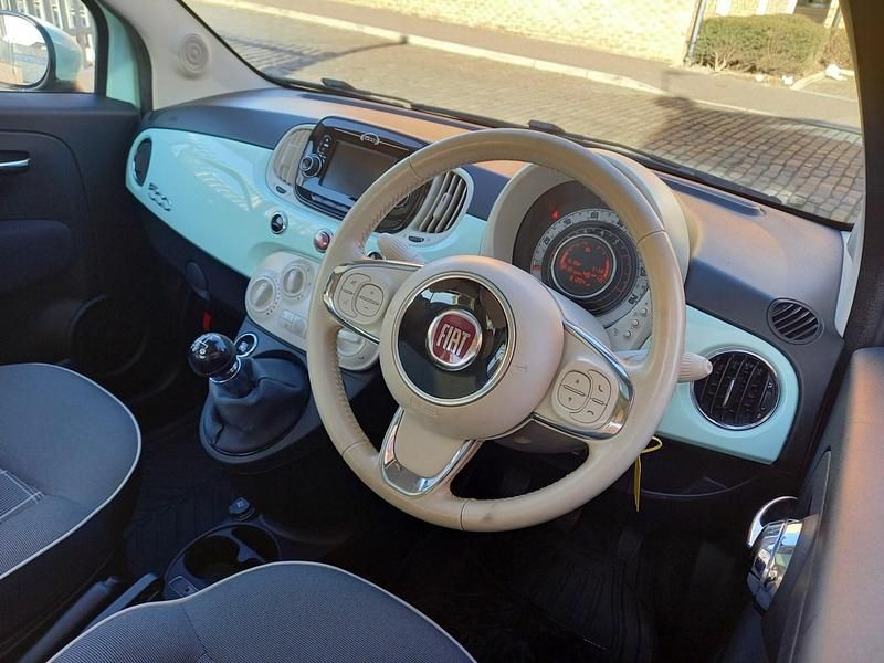 Used Fiat 500 Lounge 2018 Green Hatchback