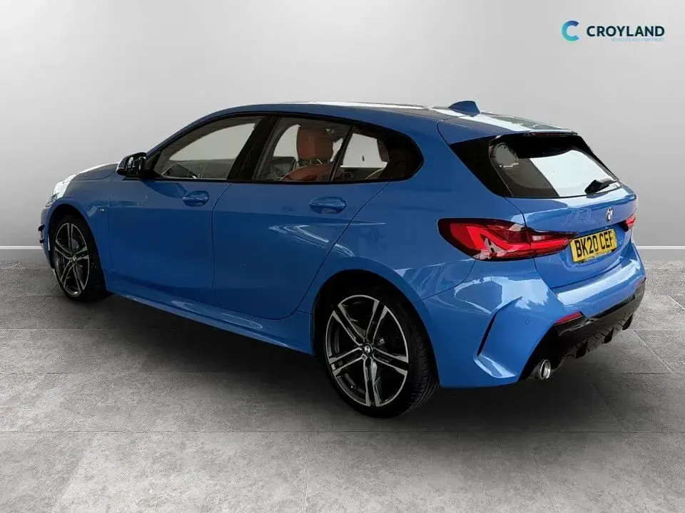 Used BMW 116 M Sport 116 HP (85 kW) 2020 Blue Hatchback