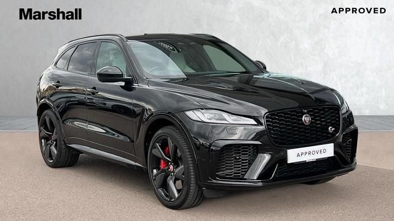 Black Used 2022 Jaguar F-Pace SVR SUV | £54,734 - Image 1/4