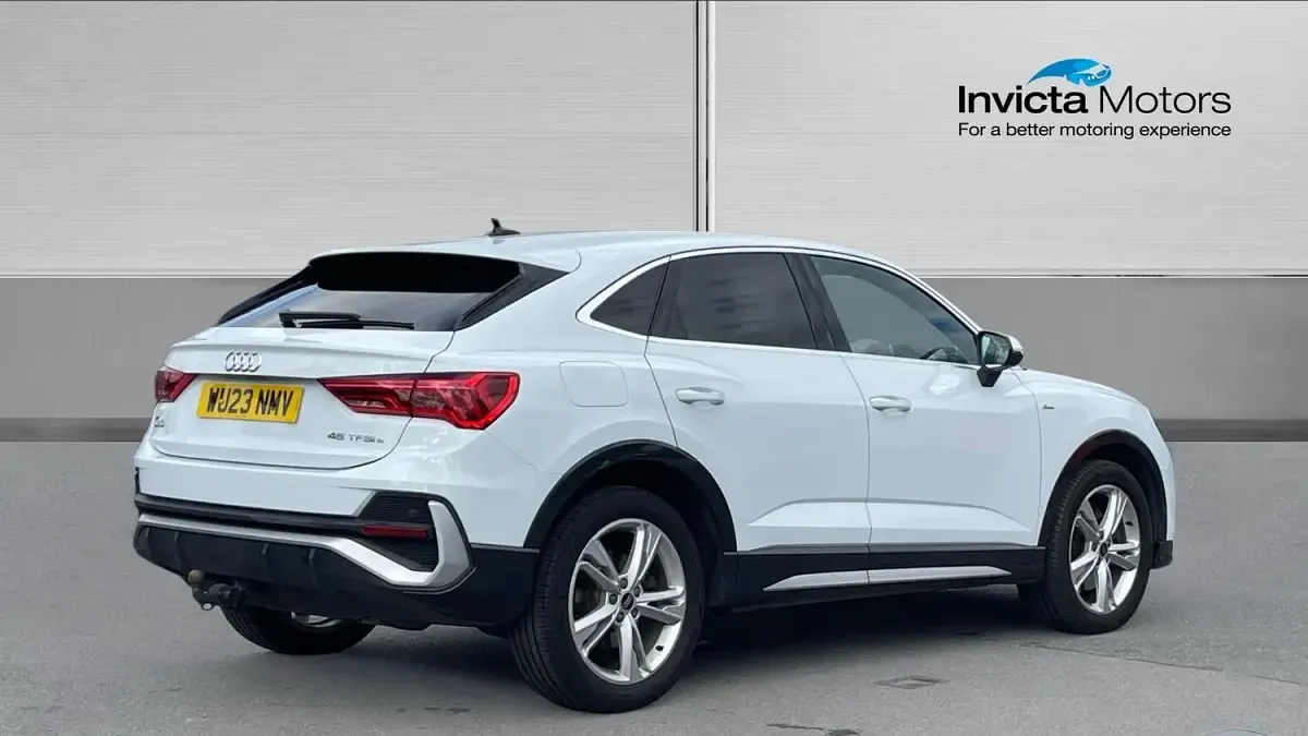 Used Audi Q3 S-Line 245 HP (180 kW) 2023 White SUV