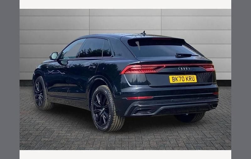 Used Audi Q8 S-Line 286 HP (210 kW) 2020 Black SUV