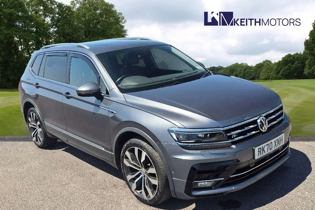Used VW Tiguan Allspace R-line 190 HP (139 kW) 2020 Grey SUV