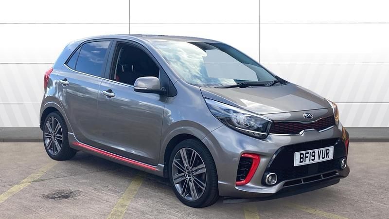 Silver Used 2019 Kia Picanto GT-Line S Hatchback | £9,544 (Fair price) - Image 1/3