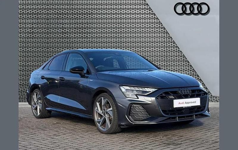 Used Audi A3 Black Edition 147 HP (108 kW) 2025 Grey Sedan