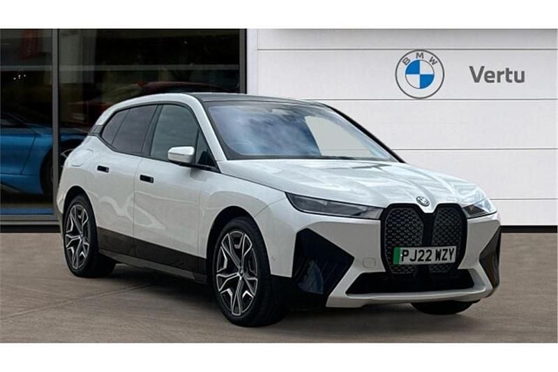 White Used 2022 BMW iX M Sport SUV | £49,542 (Fair price) - Image 1/4
