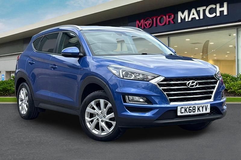 Used Hyundai Tucson SE 2018 Blue SUV