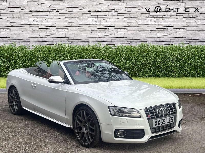Used Audi S5 Cabriolet Business 333 HP (244 kW) 2012 White Cabriolet