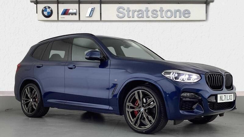 Blue Used 2021 BMW X3 Comfort Edition SUV | £36,790 (Fair price) - Image 1/4