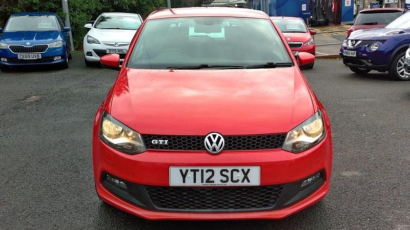 Used VW Polo GTI 180 HP (132 kW) 2012 Red Hatchback