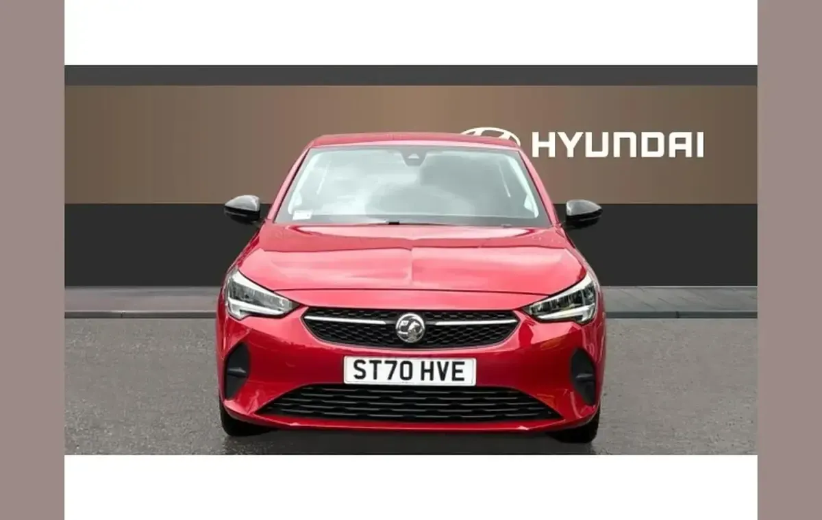 Używany Vauxhall Corsa 75 KM (55 kW) 2020 Czerwony Hatchback
