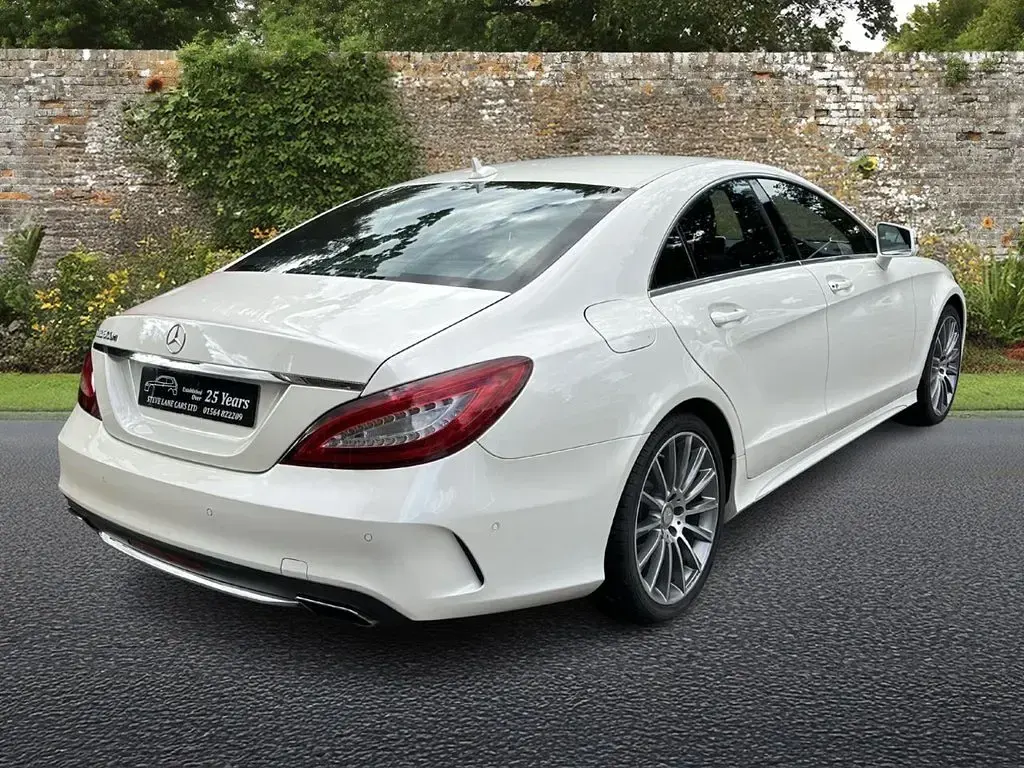 Used Mercedes CLS350 AMG Line Premium 258 HP (189 kW) 2016 White Coupe