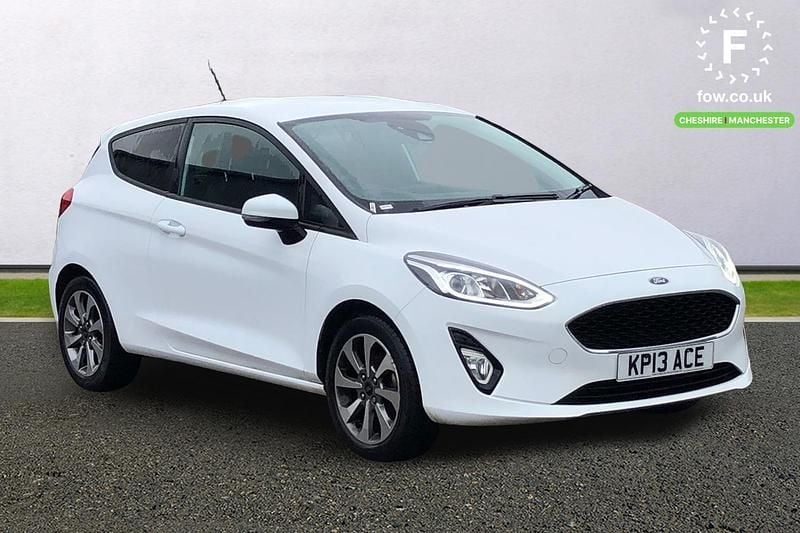 White Used 2019 Ford Fiesta Trend Hatchback | £8,799 (Good price) - Image 1/3
