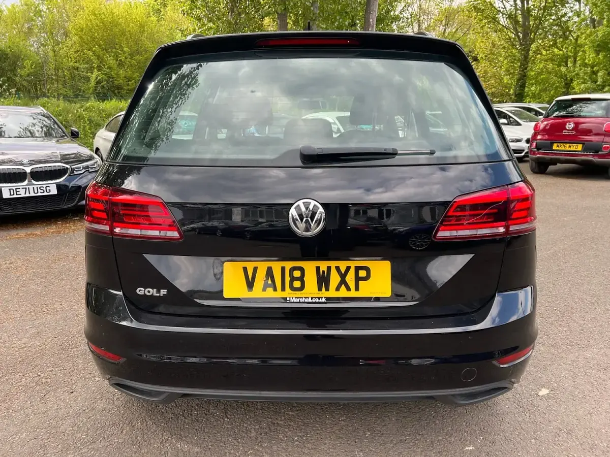 Used VW Golf Sportsvan S 116 HP (85 kW) 2018 Black MPV