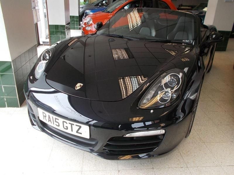 Used Porsche Boxster Black Edition 265 HP (194 kW) 2015 Black Cabriolet