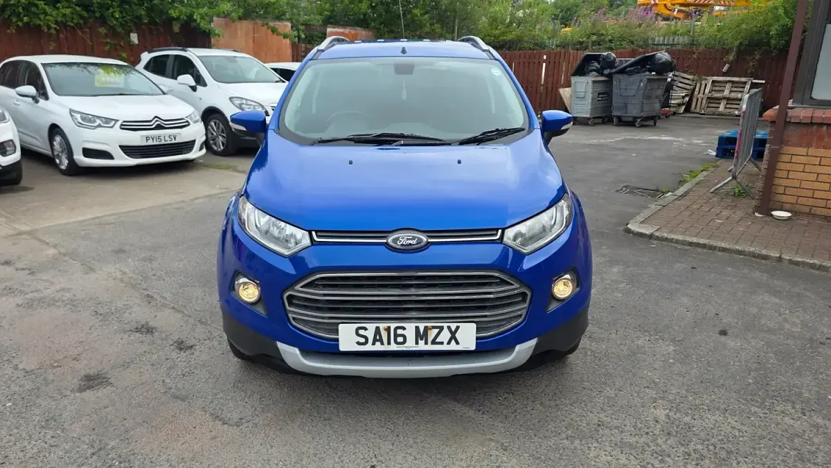 Used Ford Ecosport Titanium 95 HP (69 kW) 2016 Blue SUV
