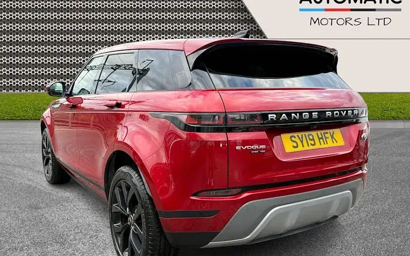 Used Land Rover Range Rover evoque HSE 182 HP (133 kW) 2019 Red SUV