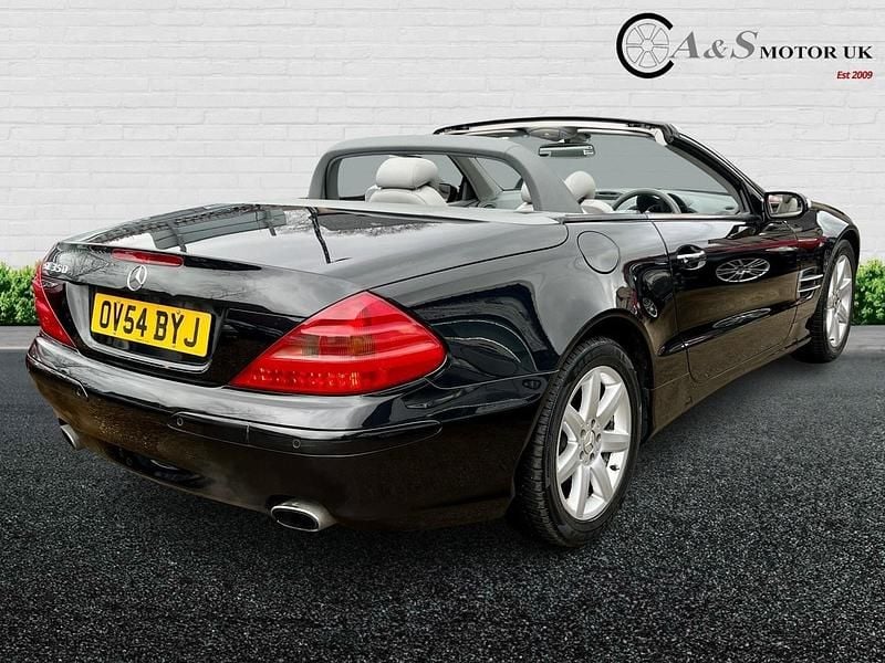 Used Mercedes SL350 245 HP (180 kW) 2004 Black Cabriolet