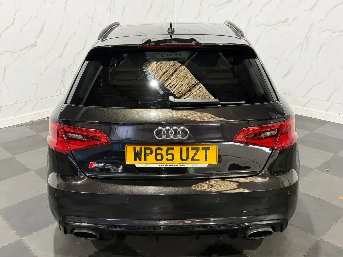 Used Audi RS3 Comfort 2015 Black Sedan