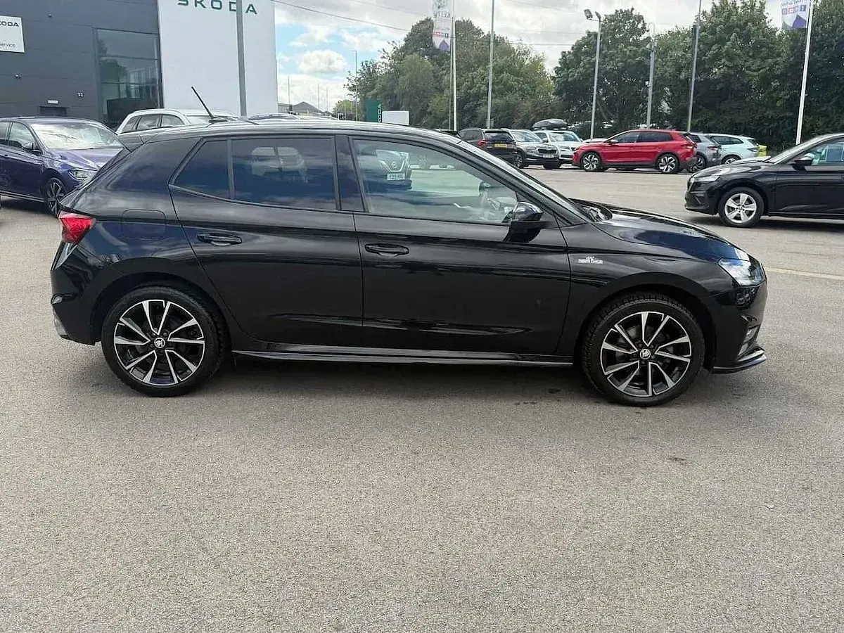 Used Skoda Fabia Monte Carlo 85 HP (62 kW) 2024 Brilliant black metallic Hatchback