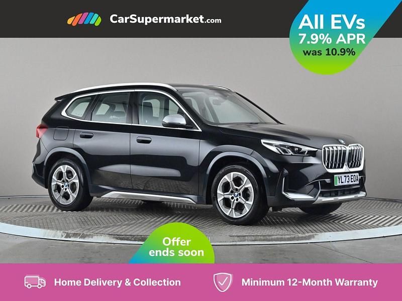Black Used 2023 BMW iX1 xLine SUV | £26,997 (Fair price) - Image 1/4