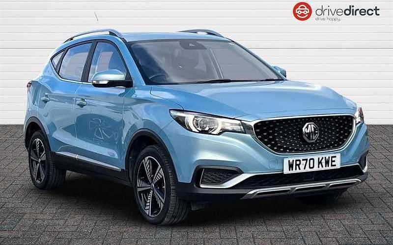Used MG ZS Exclusive 105 kW (143 HP) 2020 Blue Sedan