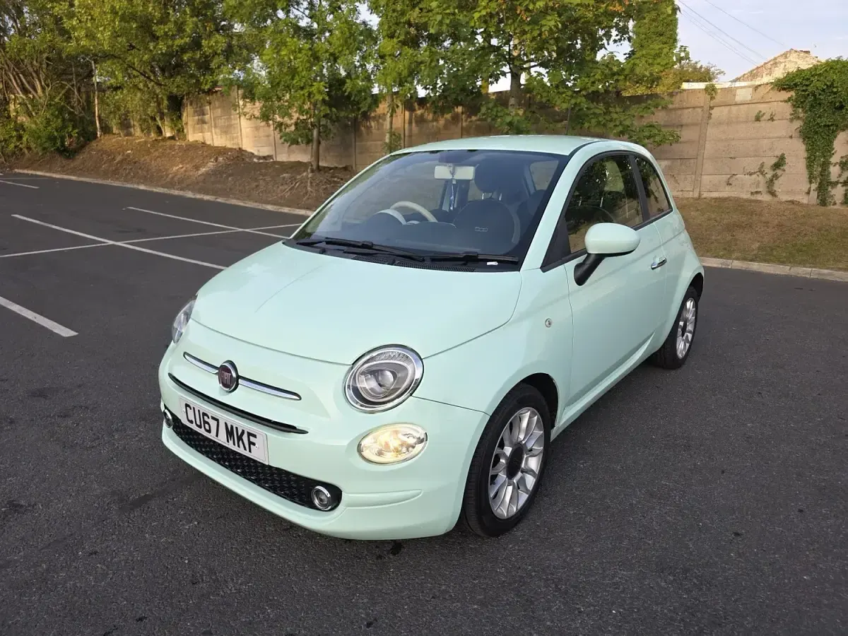 Used Fiat 500 Pop Star 69 HP (50 kW) 2017 Green Hatchback