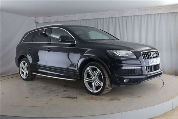 Black Used 2013 Audi Q7 S-line plus SUV | £11,499 (Fair price) - Image 1/1