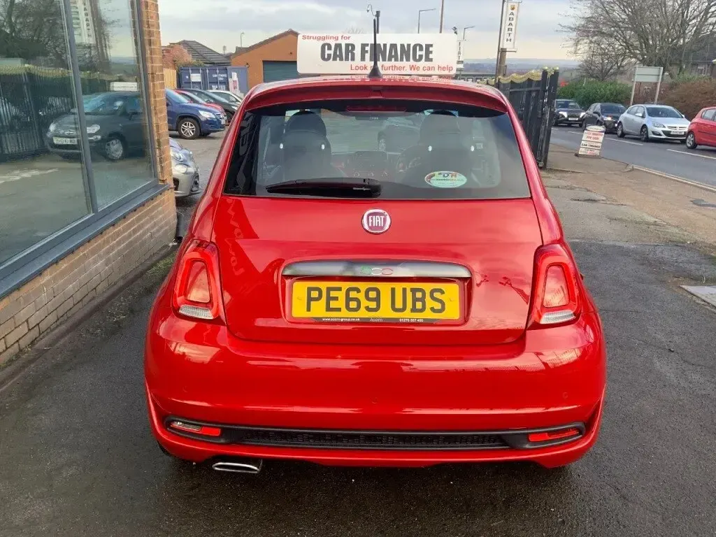 Used Fiat 500 Sport 69 HP (50 kW) 2019 Red Hatchback