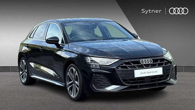 Black Used 2025 Audi A3 S-Line Hatchback | £30,750 (Expensive) - Image 1/4