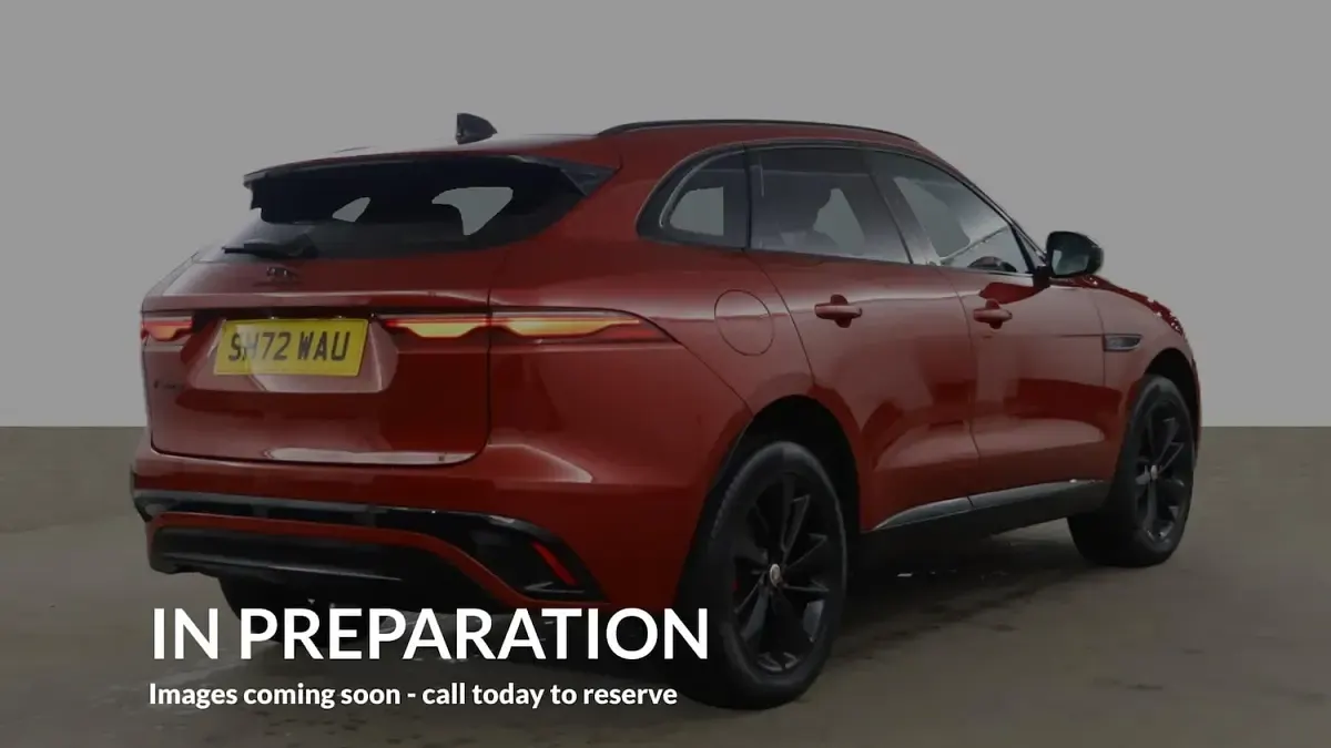 Used Jaguar F-Pace R-Dynamic 204 HP (150 kW) 2022 Red SUV