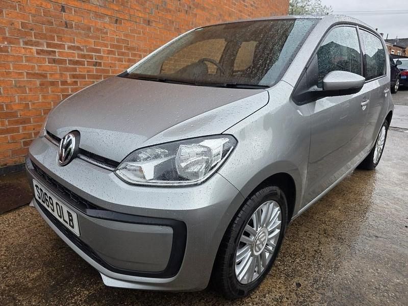 Begagnad VW up! move up! 60 HK (44 kW) 2019 Silver Halvkombi